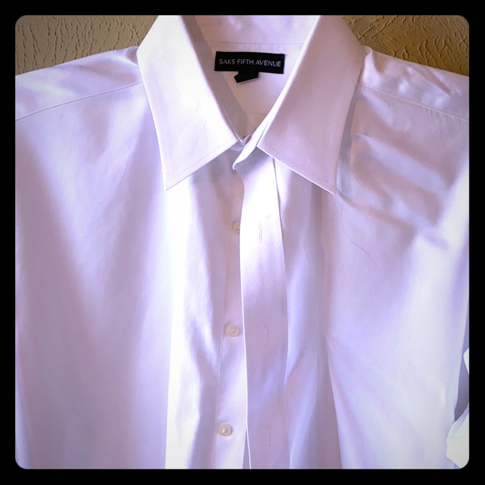 Men’s Saks Fifth Avenue Long Sleeve French Cuff